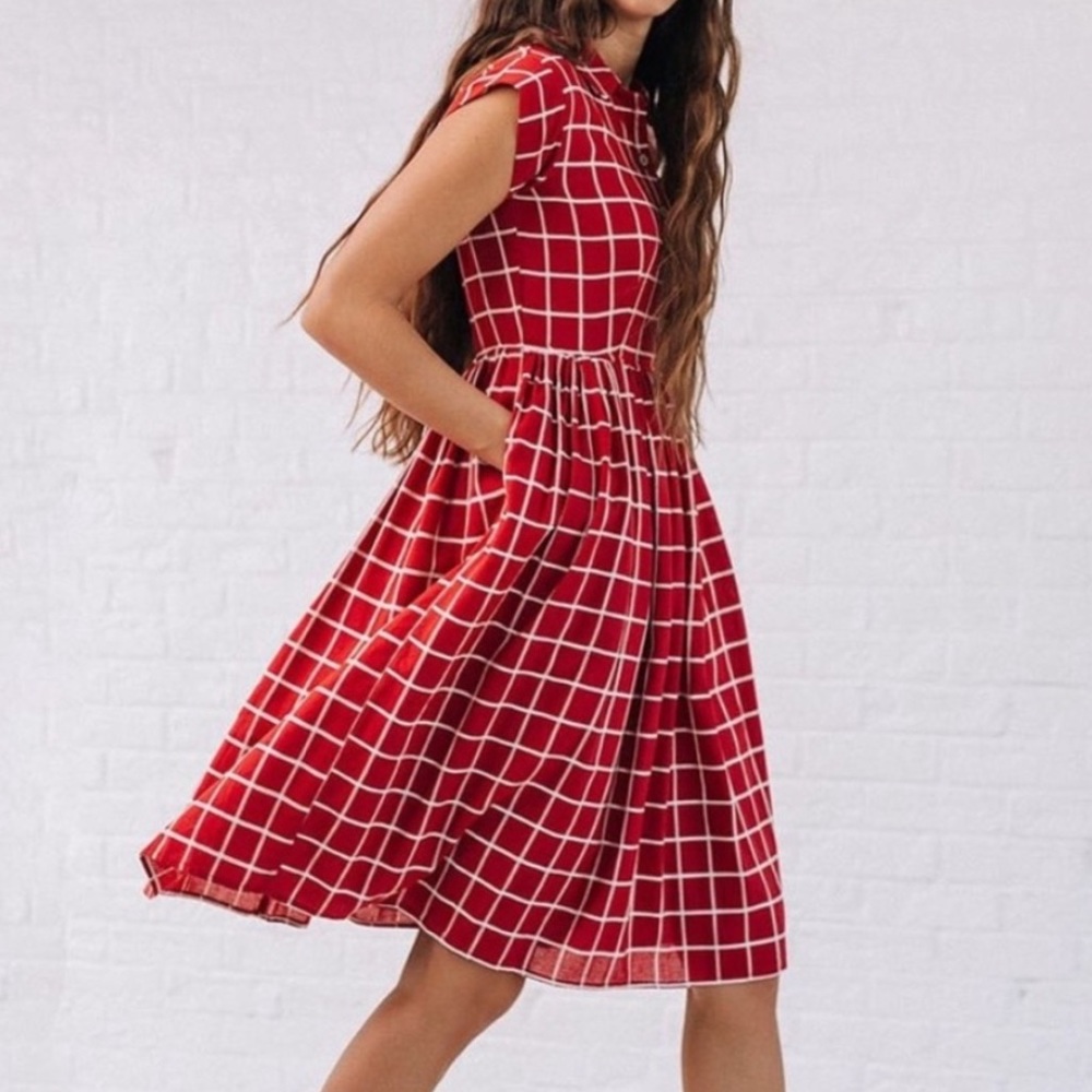 Mod Ref Grid Dress